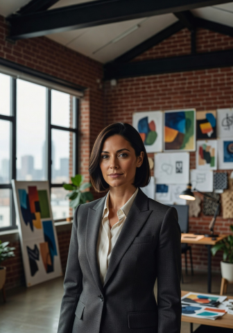 Elara Voss Creative Director and co-founder of PulseVireli brand studio San Francisco